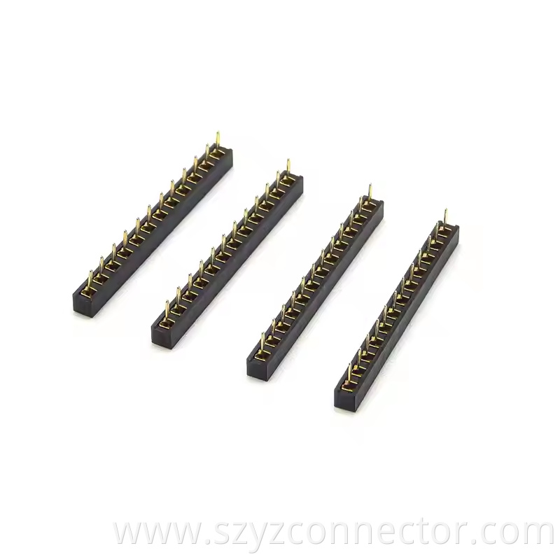 2.0mm Pitch Female Header Single Row Straight H2.0mm 112P (3)